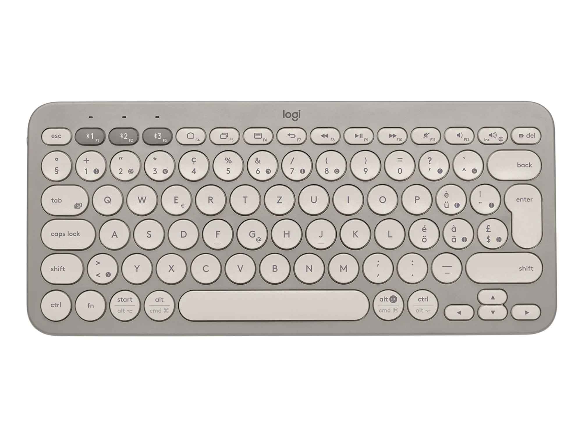 keyboard logitech k380 multi-device bluetooth (sand) l920-011165